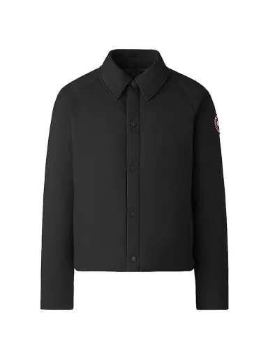 Canada Goose Men's Lodge Coach Nylon & Down Jacket - Black - Size XL | Thumbnail 1