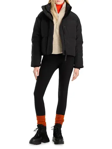 Canada Goose Women's Grandview Crop Jacket - Black - Size XL | Thumbnail 2