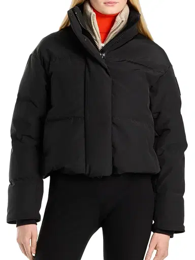 Canada Goose Women's Grandview Crop Jacket - Black - Size XL | Thumbnail 3