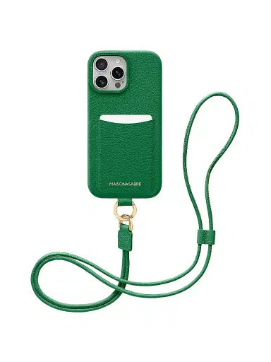MAISON de SABRÉ Sling Phone Case (iPhone 16 Pro Max) - Emerald Green | Thumbnail 2