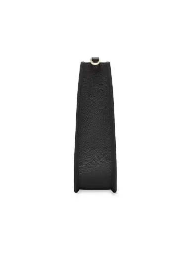 Maison de Sabre Women's Leather Saddle Bag - Black Caviar | Thumbnail 8