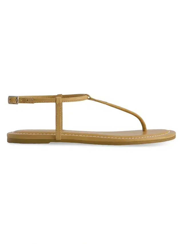 Bernardo Women's Hercu T-Strap Thong Sandals - Dune
