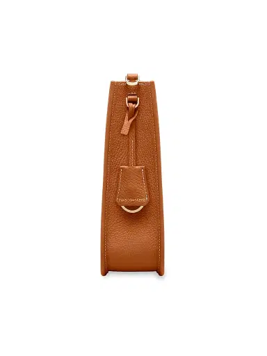 MAISON de SABRÉ Women's Leather Saddle Bag - Pecan Brown | Thumbnail 4 MAISON de SABRÉ Women's Leather Saddle Bag - Pecan Brown | Thumbnail 4
