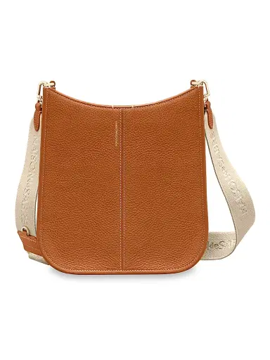 MAISON de SABRÉ Women's Leather Saddle Bag - Pecan Brown | Thumbnail 1 MAISON de SABRÉ Women's Leather Saddle Bag - Pecan Brown | Thumbnail 1
