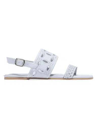 Bernardo Women's Orla Flat Sandals - Powder Blue - Size 10 | Thumbnail 1 Bernardo Women's Orla Flat Sandals - Powder Blue - Size 10 | Thumbnail 1