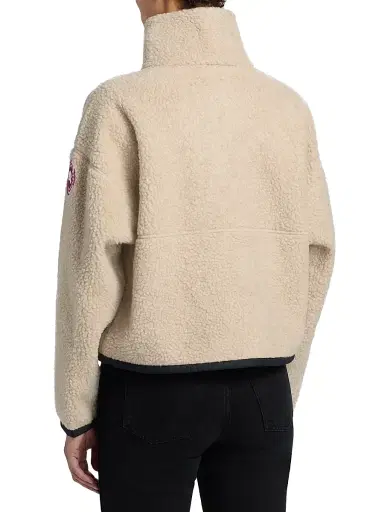 Canada Goose Women's Simcoe Fleece Jacket - Light Tan Clair - Size XXS | Thumbnail 5 Canada Goose Women's Simcoe Fleece Jacket - Light Tan Clair - Size XXS | Thumbnail 5