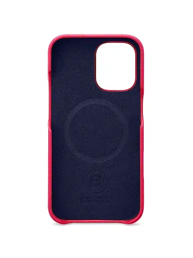 MAISON de SABRÉ Leather Phone Case (iPhone 16) - Shibuya Fuchsia | Thumbnail 2