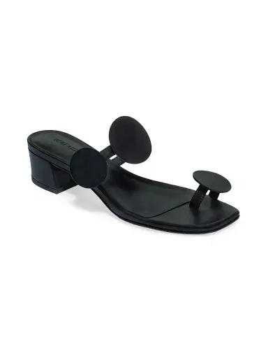 Bernardo Women's Jupiter Moon Low Heel Sandals - Black - Size 11 | Thumbnail 2