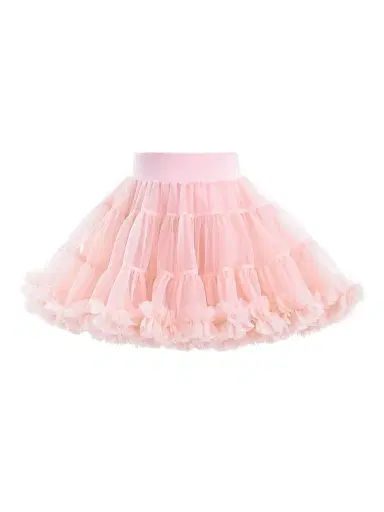 Mimi Tutu Little Girl's & Girl's Bow Tulle Skirt - Blush Pink - Size 9 | Thumbnail 2 Mimi Tutu Little Girl's & Girl's Bow Tulle Skirt - Blush Pink - Size 9 | Thumbnail 2