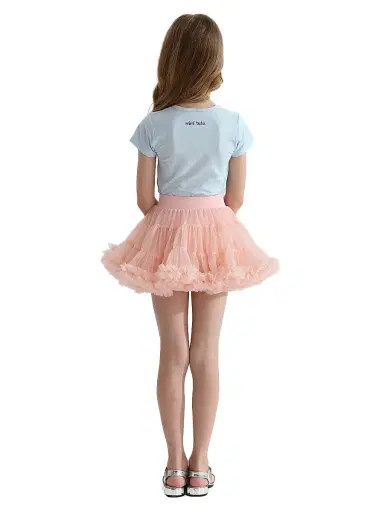 Mimi Tutu Little Girl's & Girl's Bow Tulle Skirt - Blush Pink - Size 9 | Thumbnail 6 Mimi Tutu Little Girl's & Girl's Bow Tulle Skirt - Blush Pink - Size 9 | Thumbnail 6