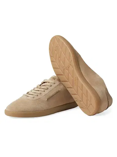 Zegna Men's 232 Suede Sneakers | Thumbnail 4 Zegna Men's 232 Suede Sneakers | Thumbnail 4
