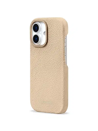 MAISON de SABRÉ Leather Phone Case (iPhone 17) - Saharan Nude | Thumbnail 2