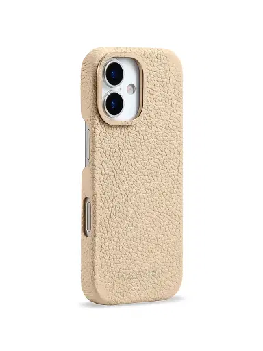 MAISON de SABRÉ Leather Phone Case (iPhone 17) - Saharan Nude | Thumbnail 3