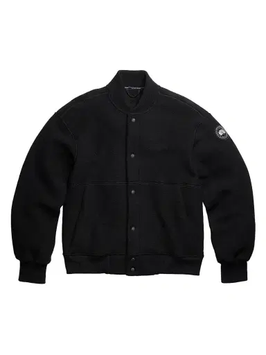 Canada Goose Men's Hudson Fleece Bomber Jacket - Black | Thumbnail 1 Canada Goose Men's Hudson Fleece Bomber Jacket - Black | Thumbnail 1