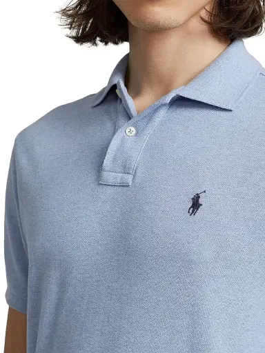 Polo Ralph Lauren Men's Logo Cotton Slim-Fit Polo Shirt | Thumbnail 5 Polo Ralph Lauren Men's Logo Cotton Slim-Fit Polo Shirt | Thumbnail 5