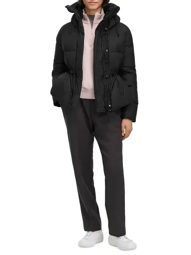 Canada Goose Women's Montgomery Puffer Jacket - Black Noir | Thumbnail 2