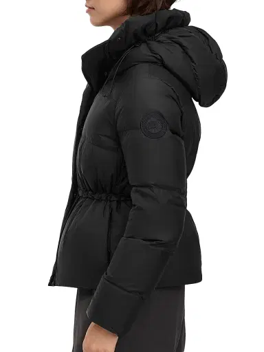 Canada Goose Women's Montgomery Puffer Jacket - Black Noir | Thumbnail 4
