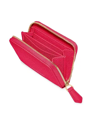 MAISON de SABRÉ Women's Leather Zipped Wallet - Shibuya Fuchsia | Thumbnail 4 MAISON de SABRÉ Women's Leather Zipped Wallet - Shibuya Fuchsia | Thumbnail 4