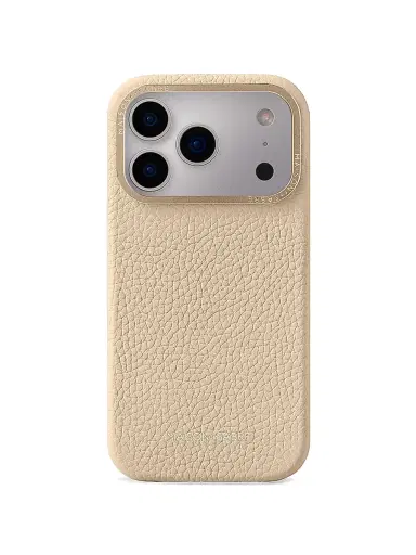 MAISON de SABRÉ Leather Phone Case (iPhone 17 Pro) - Saharan Nude | Thumbnail 1