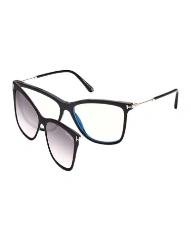 Tom Ford Blue Filtering Acetate Cat-Eye Glasses | Thumbnail 1