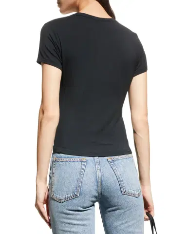rag & bone Luca Slim Short-Sleeve Baby Tee | Thumbnail 3 rag & bone Luca Slim Short-Sleeve Baby Tee | Thumbnail 3