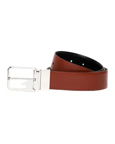 Santoni Men's Reversible Leather Belt | Thumbnail 1