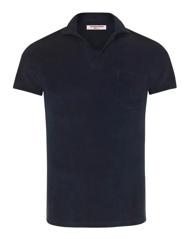Men 's Cotton Terry Polo Shirt