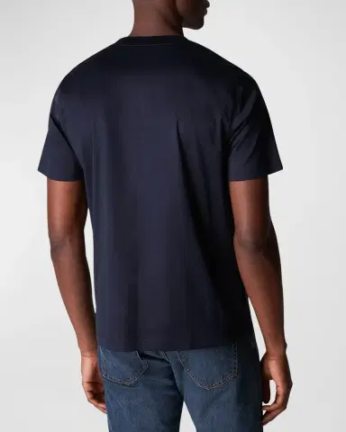 Eton Men 's Filo di Scozia T-Shirt | Thumbnail 4