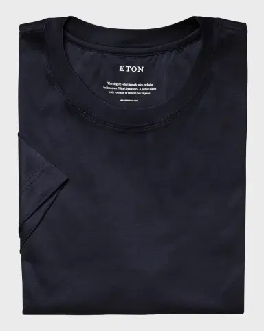 Eton Men 's Filo di Scozia T-Shirt | Thumbnail 5