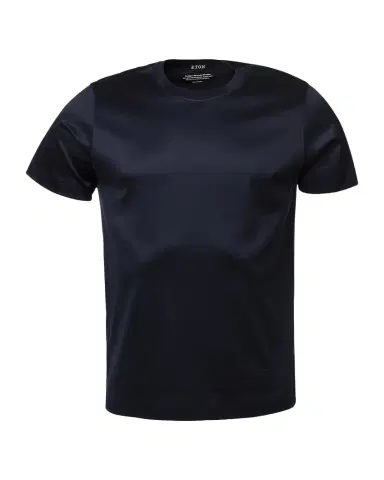 Eton Men 's Filo di Scozia T-Shirt | Thumbnail 1