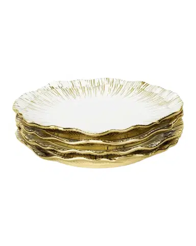 Michael Aram Porcelain Anemone Salad Plates, Set of 4 | Thumbnail 1