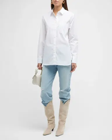 rag & bone Maxine Classic Button-Front Shirt | Thumbnail 2