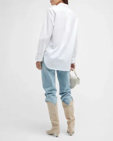 rag & bone Maxine Classic Button-Front Shirt | Thumbnail 3