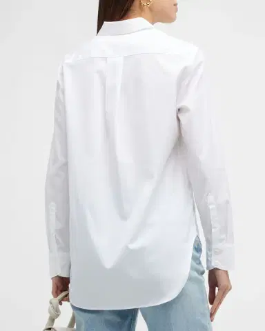 rag & bone Maxine Classic Button-Front Shirt | Thumbnail 6