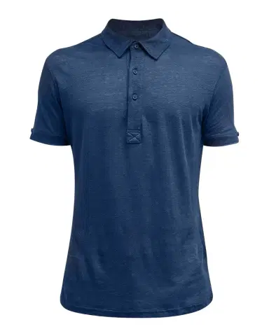 Orlebar Brown Men's Sebastian Linen Polo Shirt | Thumbnail 1
