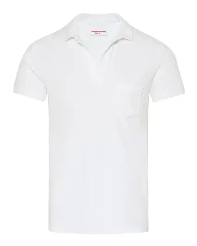 Orlebar Brown Men's Cotton Terry Polo Shirt | Thumbnail 1