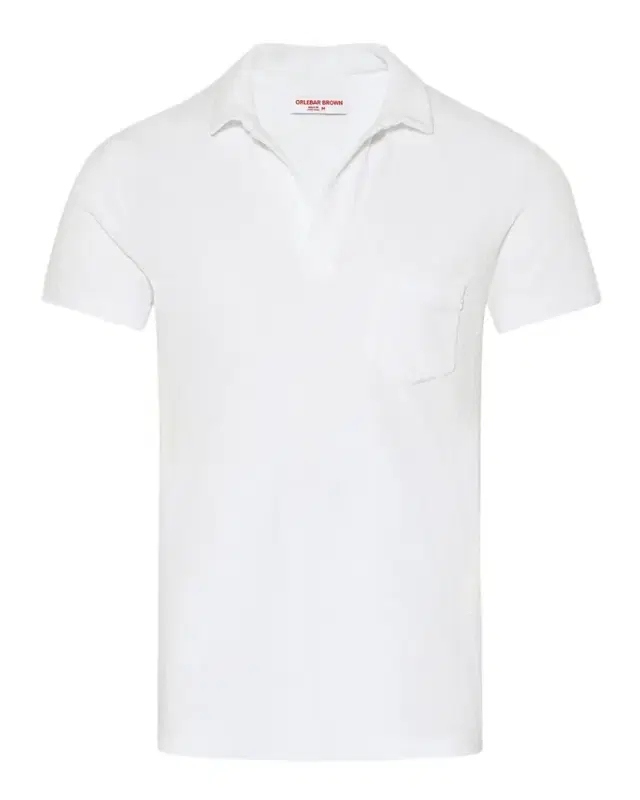 Men 's Cotton Terry Polo Shirt
