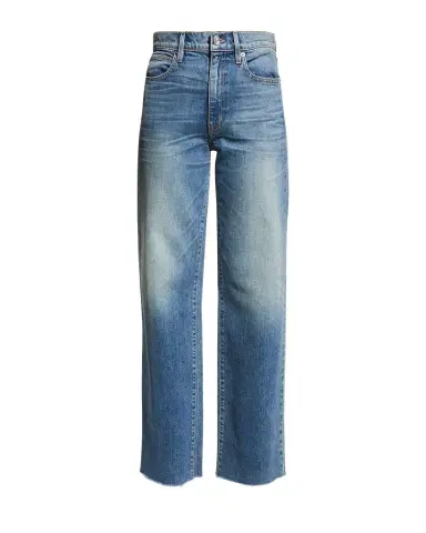SLVRLAKE Grace Raw Hem Wide-Leg Jeans | Thumbnail 1