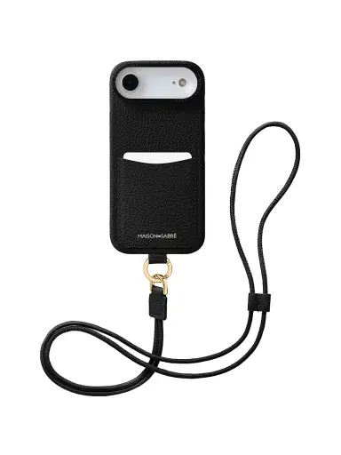 MAISON de SABRÉ Sling Phone Case (iPhone 17 Air) - Black Caviar | Thumbnail 1