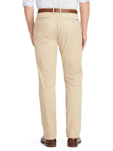 Polo Ralph Lauren Men's Stretch Straight-Fit Chino Pants - Khaki | Thumbnail 4 Polo Ralph Lauren Men's Stretch Straight-Fit Chino Pants - Khaki | Thumbnail 4