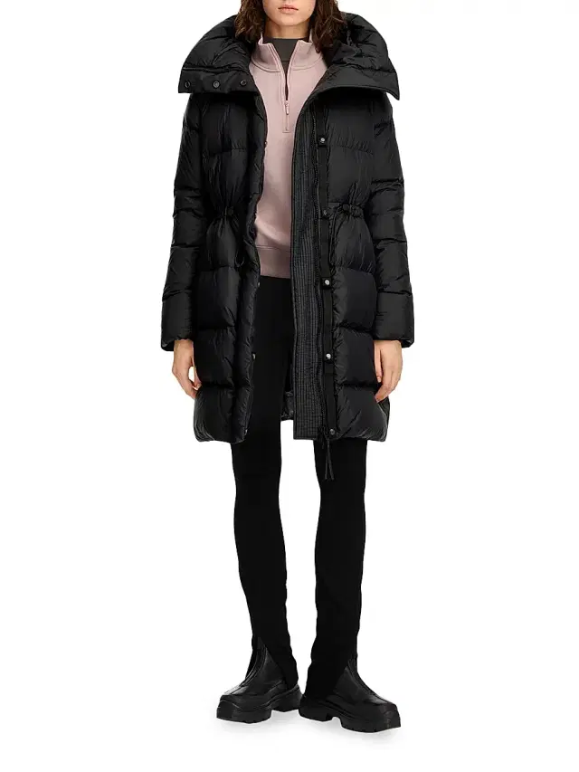Canada Goose Women's Montgomery Hooded Down Coat - Black Noir