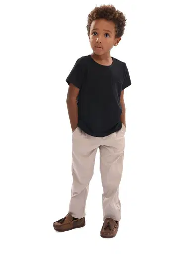 Moustache Little Boy's & Boy's Solid T-Shirt - Black - Size 10 | Thumbnail 4 Moustache Little Boy's & Boy's Solid T-Shirt - Black - Size 10 | Thumbnail 4