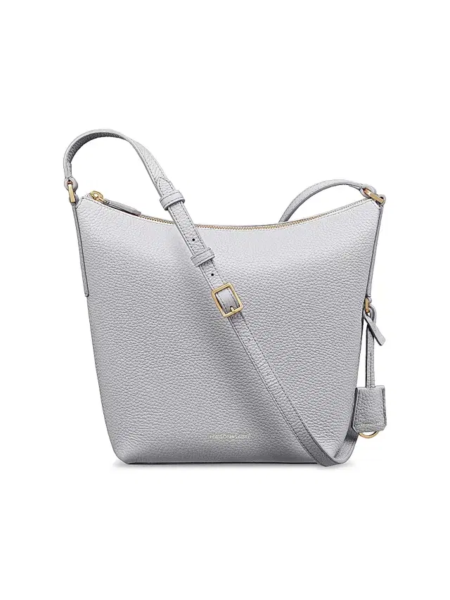 Maison de Sabre Women's The Zipped Crossbody Bag - Dove Grey