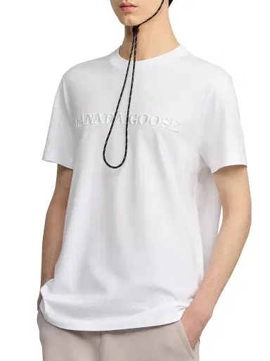 Canada Goose Men's Emersen Embroidered Cotton T-Shirt | Thumbnail 5 Canada Goose Men's Emersen Embroidered Cotton T-Shirt | Thumbnail 5