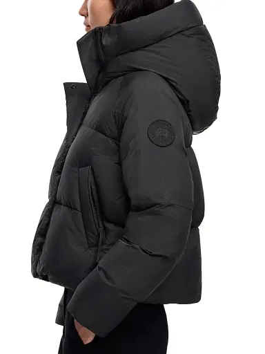 Canada Goose Women's Chilliwack Hooded Puffer Jacket - Black Noir | Thumbnail 5