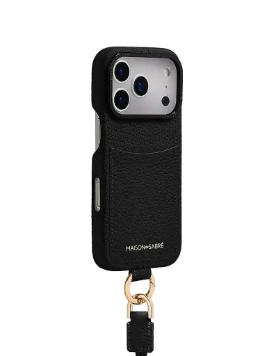 MAISON de SABRÉ Sling Phone Case (iPhone 17 Pro Max) - Black Caviar | Thumbnail 5 MAISON de SABRÉ Sling Phone Case (iPhone 17 Pro Max) - Black Caviar | Thumbnail 5