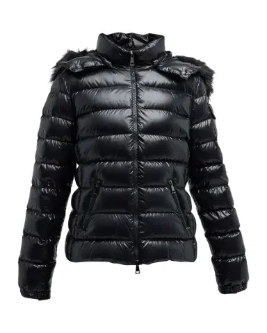 Moncler Badyf Faux Fur-Trimmed Hooded Short Down Jacket | Thumbnail 1