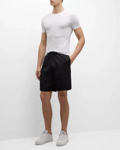 ZEGNA Men 's Slim Fit Micromodal Crewneck T-Shirt | Thumbnail 3