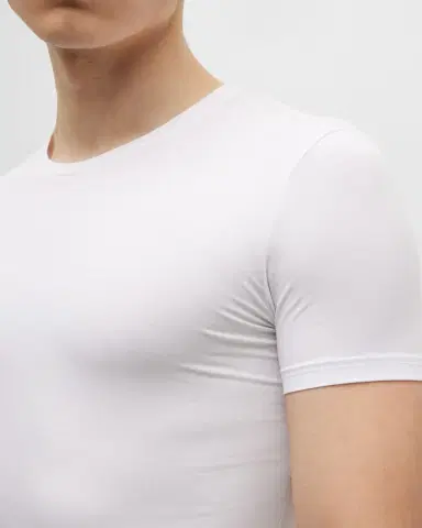 ZEGNA Men 's Slim Fit Micromodal Crewneck T-Shirt | Thumbnail 4