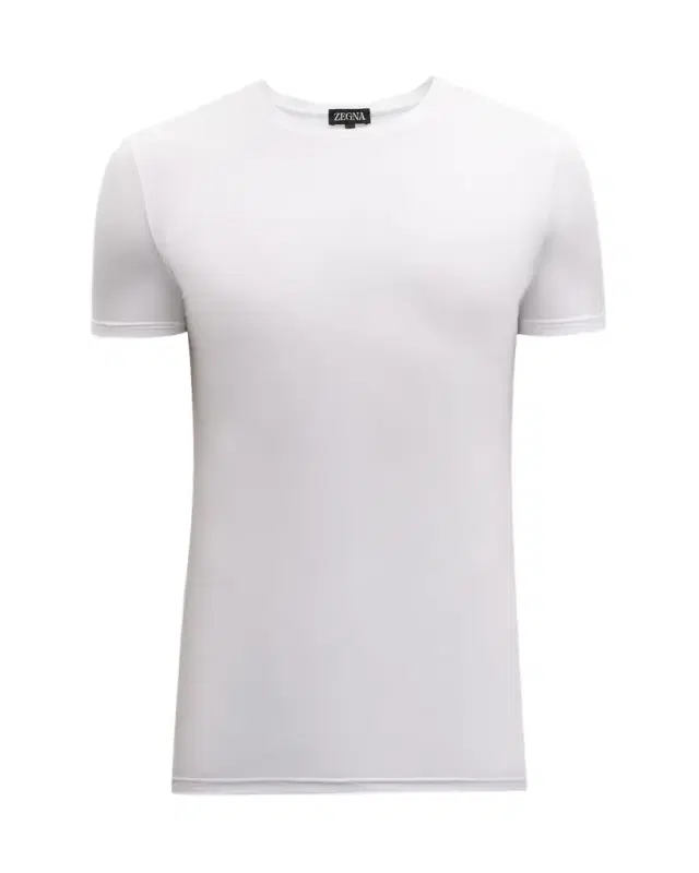 Men 's Slim Fit Micromodal Crewneck T-Shirt